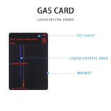 Magnetic Gas Level Indicator Reusable Propane Fuel Level Indicator