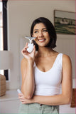 Facial Massager, Anti-Wrinkle Face and Neck Vibrating Aesthetic Treatment with LED Light