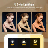 Small Travel LED Makeup Mirror Case with